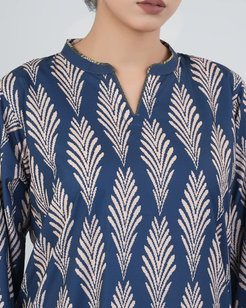 Women's Printed Crepe 2 Pcs Suit