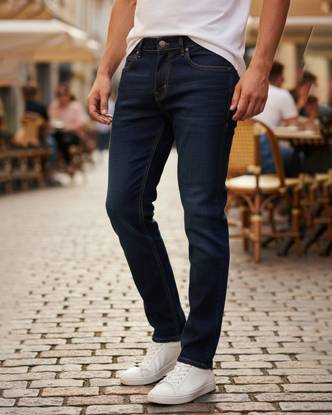 Eminent Men's Regular Fit Denim Pant