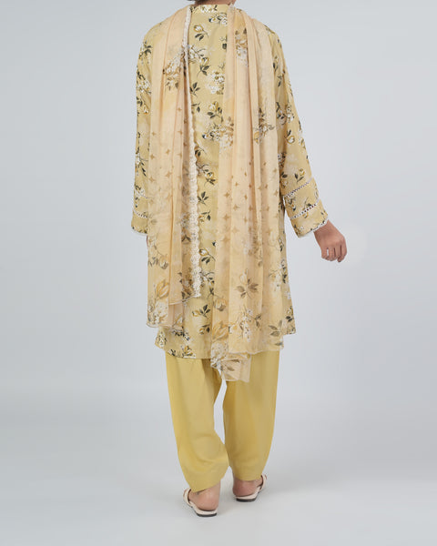 Women's Printed Embroidered 3Pcs Suits