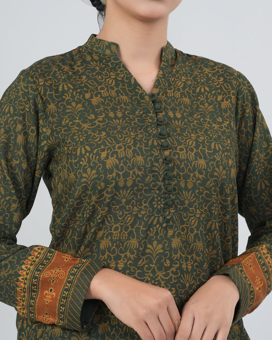 Women Khaddar Printed 3PCS