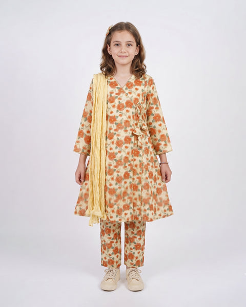 Printed Essentials 3 Pcs Suit