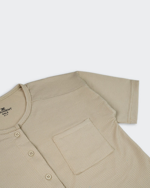 Graphic Textured Top