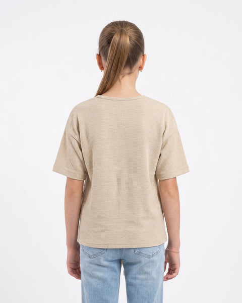 Graphic Textured Top
