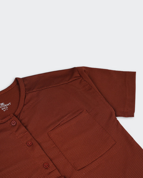 Graphic Textured Top