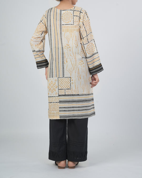 Women's Khaddar Printed Kurti
