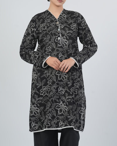 Women's Khaddar Printed Kurti