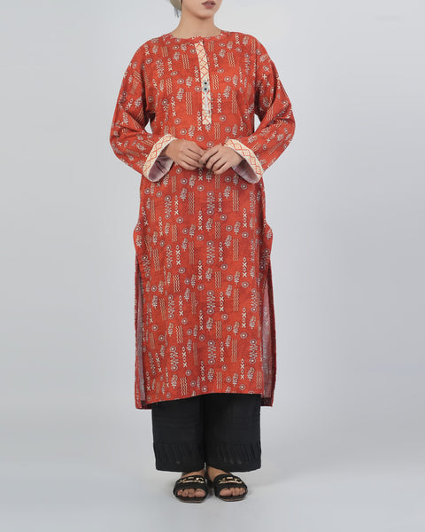 Women's Khaddar Printed Kurti