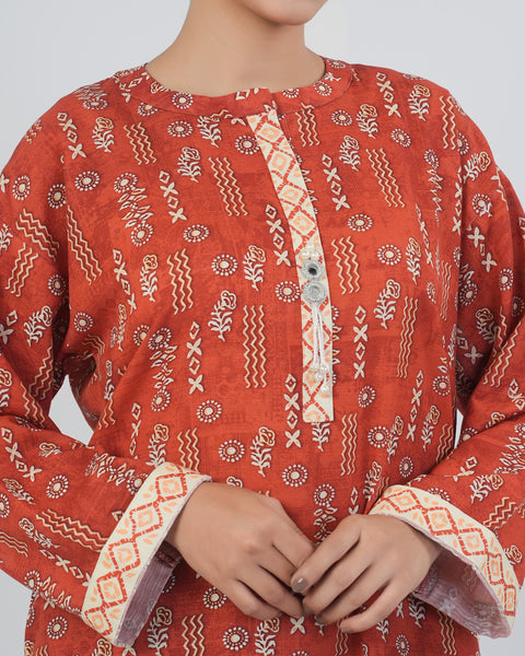 Women's Khaddar Printed Kurti