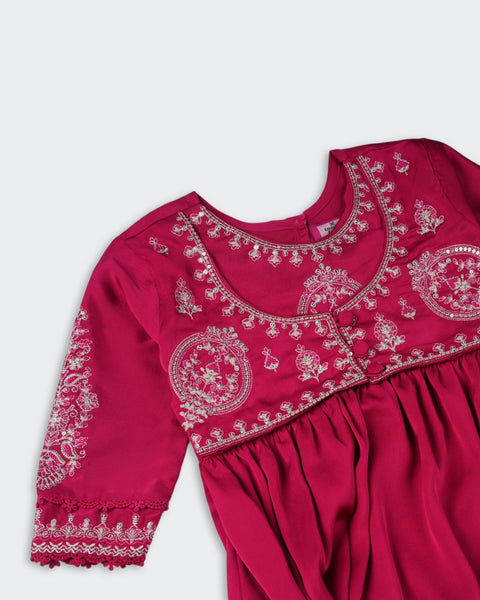 Signature Embroidered 2 Pcs Suit