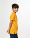 Eminent Boys Half Sleeves Polo T-Shirt - Mustard