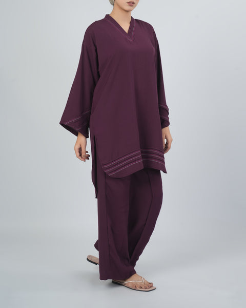 Women's Dyed 2PCS Suit