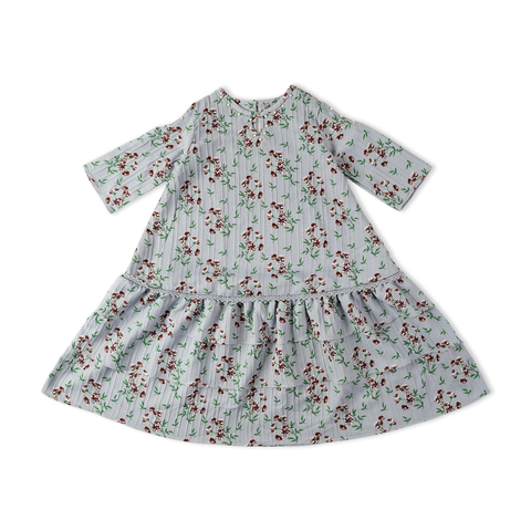 Eminent Girls Woven Frock - Light Blue