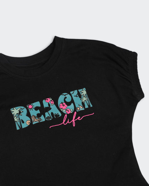Graphic Jersey Top