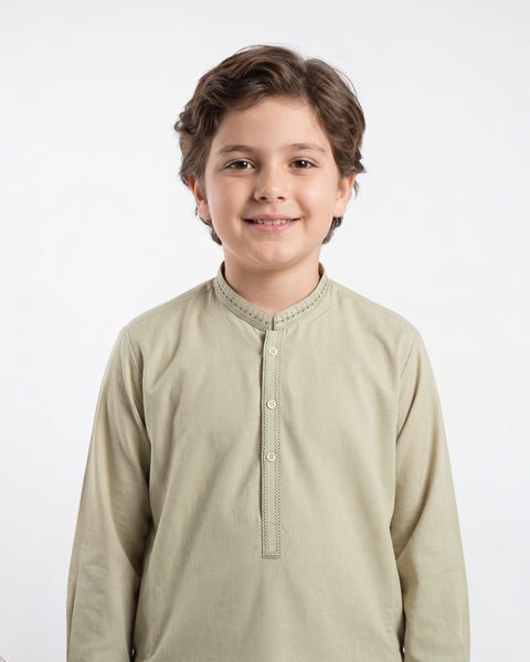 Boys' Embroidered Shalwar Kameez