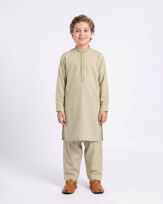 Boys’ Embroidered Shalwar Kameez