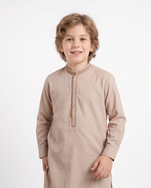 Boys' Embroidered Shalwar Kameez