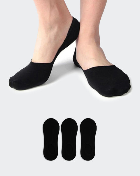Men's Invisible Socks â€“ 3 Pack