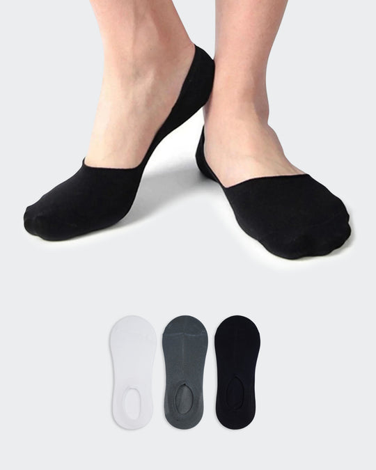 Men’s Invisible Socks – 3 Pack