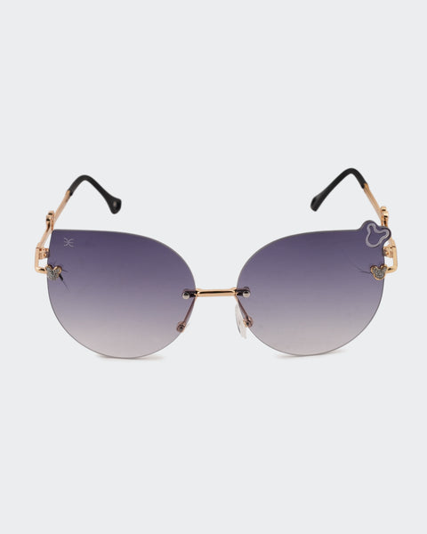 Rimless Butterfly Sunglasses