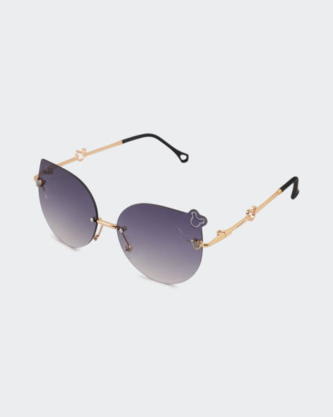 Rimless Butterfly Sunglasses
