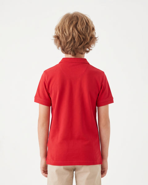 Boys' Half Sleeves Polo T-Shirt