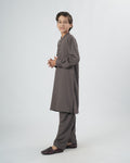 Boys' Plain Poly Viscose Shalwar Kameez