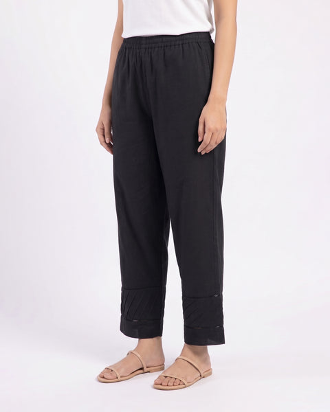 Women's Solid Cambric Trousers