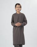 Boys' Plain Poly Viscose Shalwar Kameez