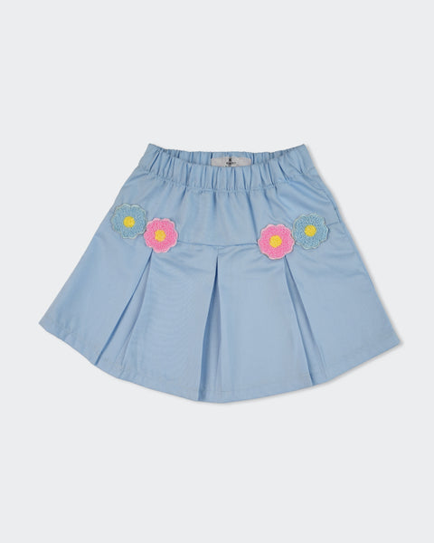 Newborn Girls Interlock Shorts