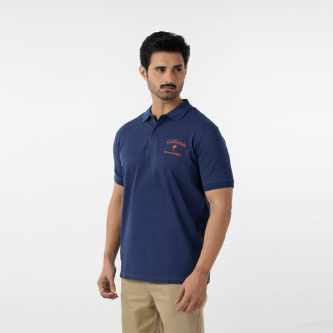 Eminent Men's Polo Half Sleeves T-Shirt - Navy Blue, Men's T-Shirts & Polos, Eminent, Chase Value