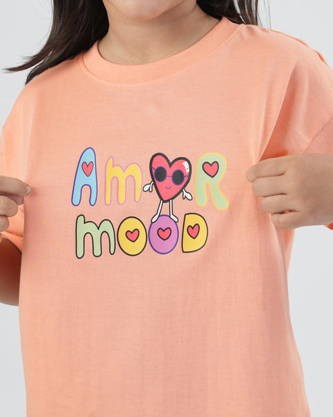 Girls' Half Sleeves T-Shirt