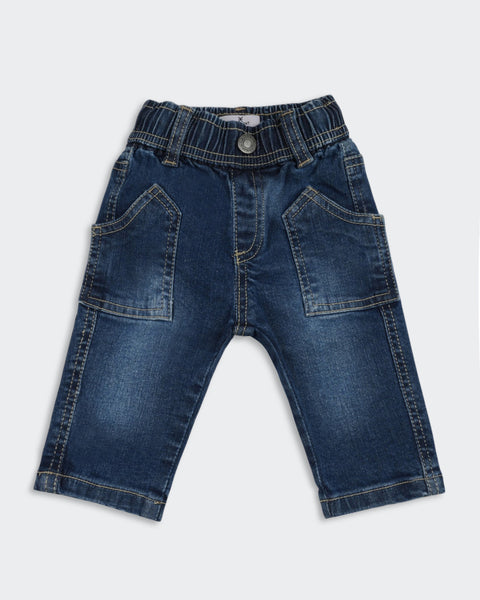 Newborn Boys Straight Denim Pant