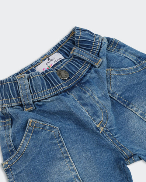 Newborn Boys Straight Denim Pant