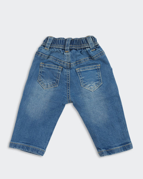 Newborn Boys Straight Denim Pant