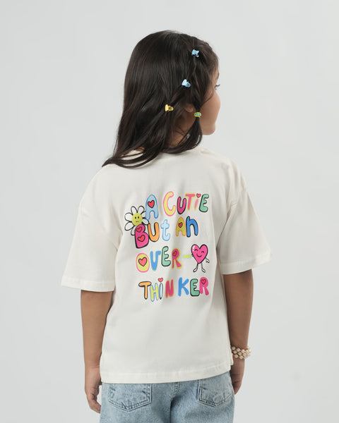 Girls' Half Sleeves T-Shirt