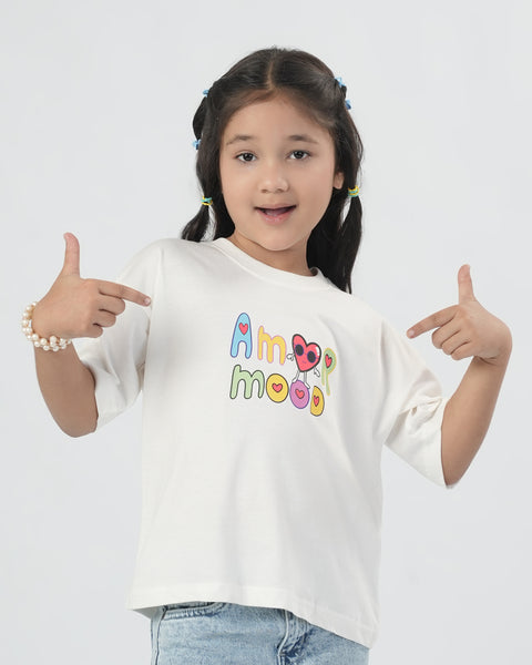 Girls' Half Sleeves T-Shirt