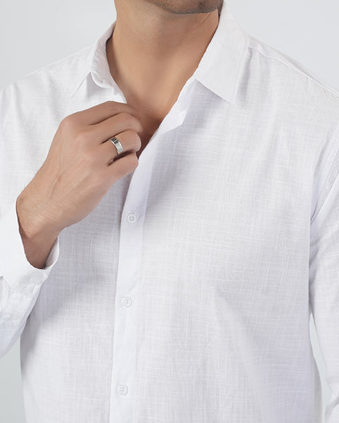 Men's Casual Full Sleeves Shirt