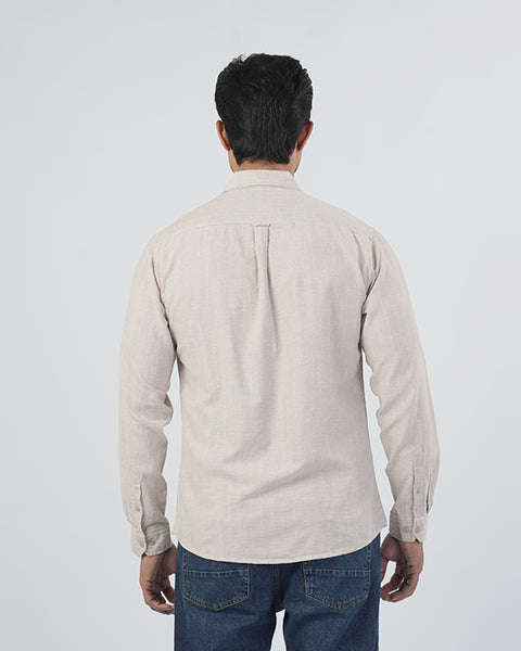 Men's Casual Full Sleeves Strip Shirt