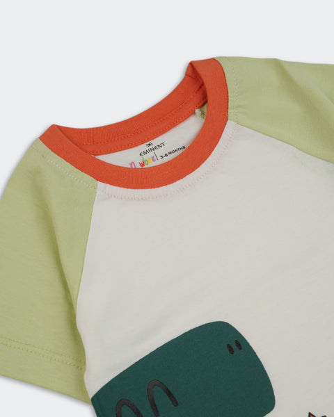 Newborn Boys Single Jersey T-Shirt