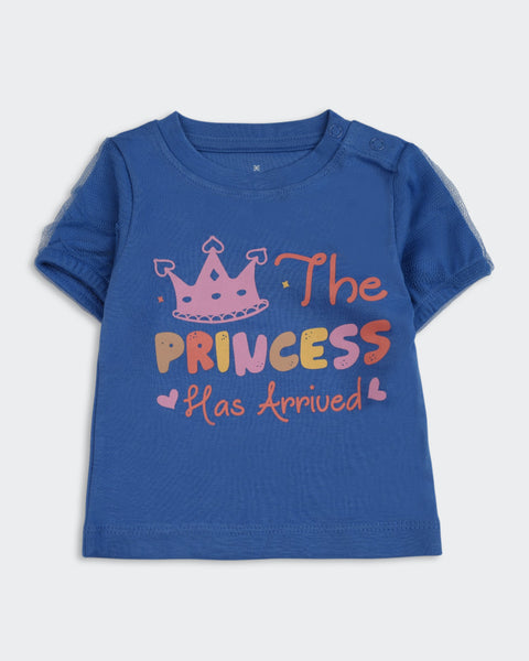 Newborn Girls Interlock T-Shirt