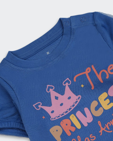 Newborn Girls Interlock T-Shirt