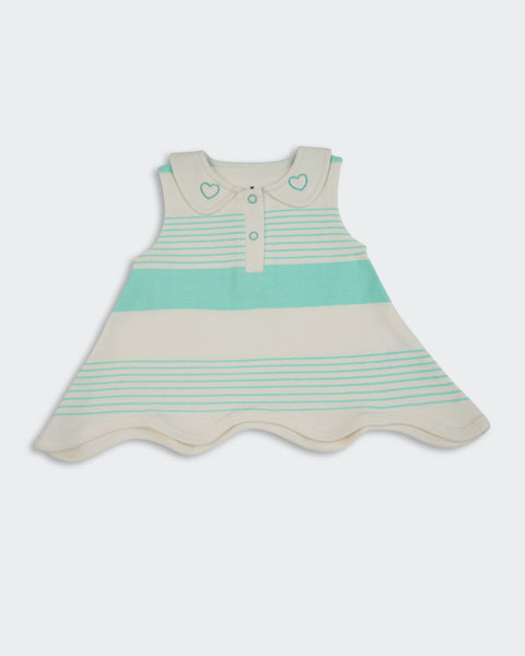 Newborn Girls Interlock Co-ord Set