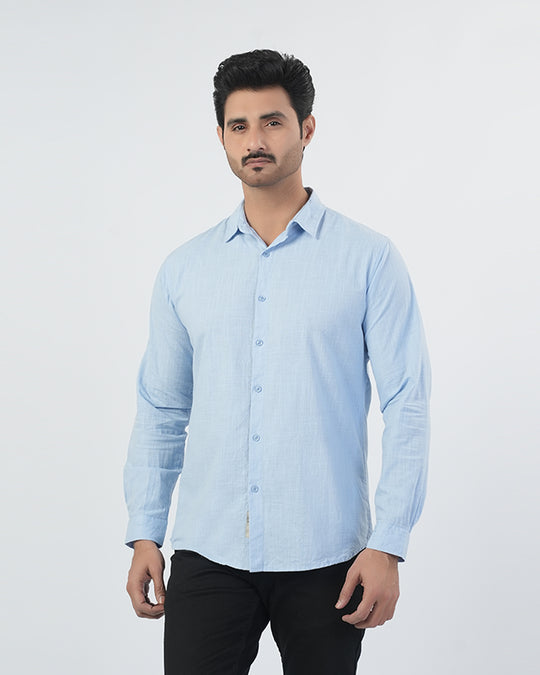 Men's Casual Full Sleeves Shirt