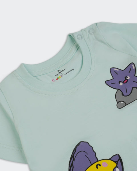 Newborn Girls Slub Jersey T-Shirt