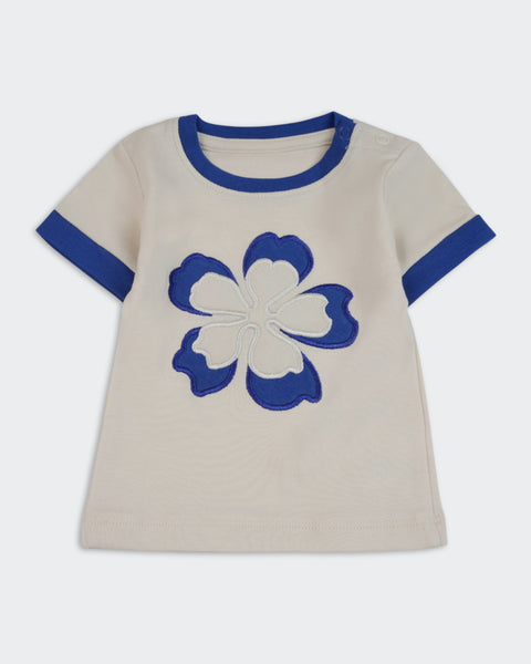 Newborn Girls Interlock Co-ord Set