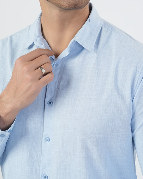 Men's Casual Full Sleeves Shirt