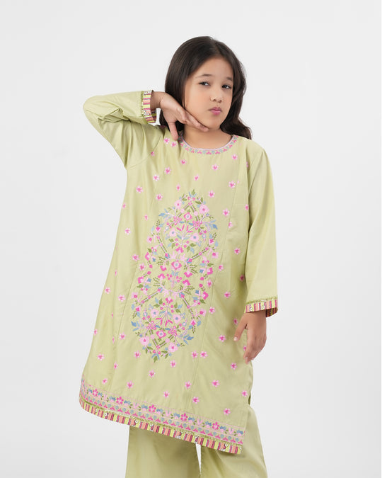 Girls' Signature Printed 2Pc Suit