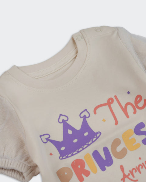 Newborn Girls Interlock T-Shirt