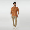 Eminent Men's Basic Polo T-Shirt - Almond