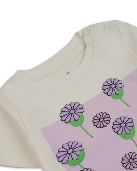 Newborn Girls Interlock Co-ord Set